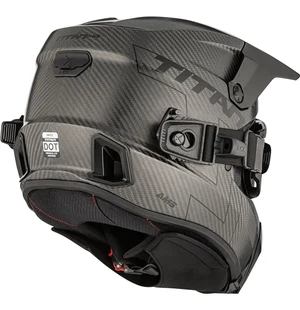 CKX Hjälm Titan AMS Pro Matt Carbon + Eluppvärmda Fotokrom. Brillor image