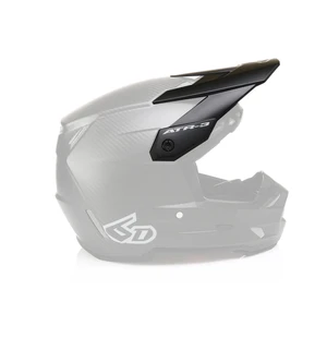 6D Helmet ATR-3 Visor Solid Matte Black image