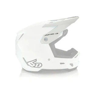 6D Helmet ATR-3 Visor Solid Gloss White image