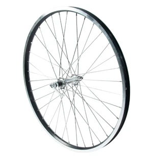 Etupyörä 24" 18-507 UNION pikalukitus. Alex ACE 17. 2-pohja. musta. 36r kuva