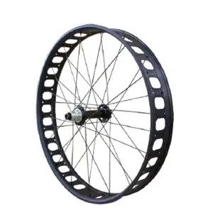 Etupyörä ALEX Cherokee 80 26" FAT. 80-559. 15x150. alumiini. musta kuva