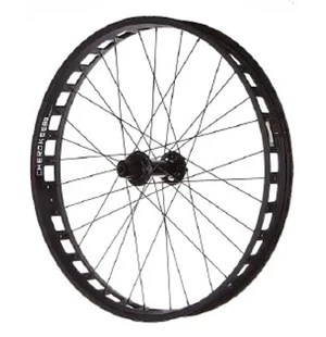 Takapyörä ALEX Cherokee 80 26" FAT. 80-559. 12x197. alumiini. musta kuva