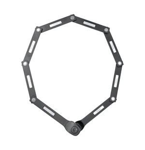 Linkkulukko AXA Fold Lite 100 numerokoodi taitettava pituus 100cm musta kuva