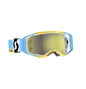 Scott Goggle Prospect 6days 2023 ARG white/blue yellow chrome works kuva