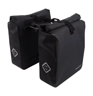 Sivulaukkupari ATRAN Travel vedenpitävä l harmaa/musta AVS 2x24. 5l kuva