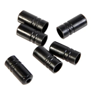 Vaijerinkuoren pääteholkki alumiini ALLIGATOR 4.3mm musta 100kpl kuva
