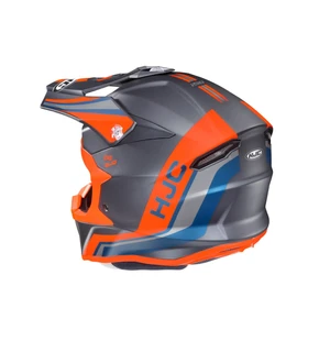 HJC Kypärä I 50 Flux Musta/Oranssi MC6SF S kuva