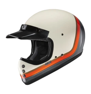 HJC Hjälm V60 Scoby Vit/Orange/Grå MC7 L image