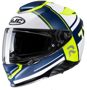 HJC Hjälm RPHA 71 Zecha Blå/Vit/Fluo Gul MC3HSF image