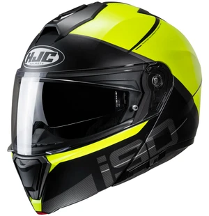 HJC Hjälm i90 May Fluo Gul/Svart MC3HSF image
