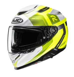 HJC Hjälm RPHA 71 Cozad MC3HSF Vit/Fluo Gul image