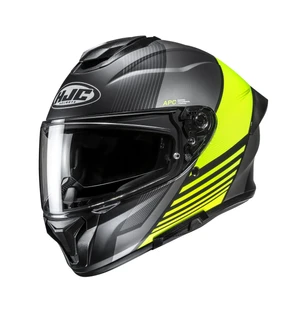 HJC Kypärä C71 Morix Musta/Fluo Keltainen MC3HSF kuva