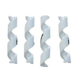 Ramskydd silicon ALLIGATOR för 4-5mm hölje. 4st/förp. vit image