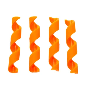 Ramskydd silicon ALLIGATOR för 4-5mm hölje. 4st/förp. orange image