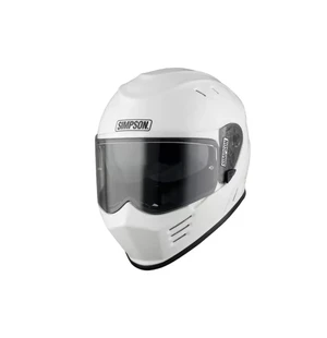 SIMPSON Hjälm Venom 06 solid gloss white XXXL image