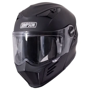 SIMPSON Hjälm Darksome 06 solid matt black image
