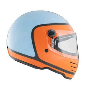 SIMPSON Hjälm M62 Hondo Orange/Blå image