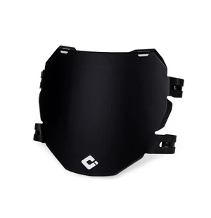 ODI DH E-MTB Number Plate for use with Triple-Crown Forks - Black image