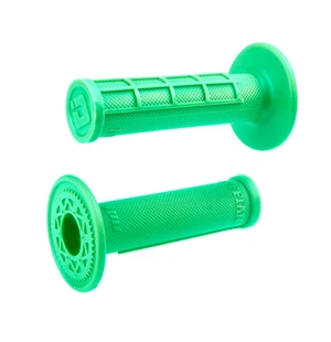 ODI Glue-On Grip Half-Waffle MX Single-Ply (Ruffian) FLO-Green kuva