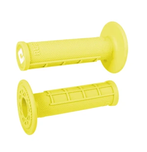 ODI Glue-On Grip Half-Waffle MX Single-Ply (Ruffian) FLO-Yellow kuva