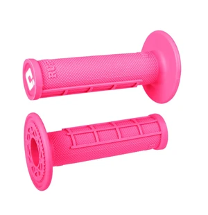 ODI Glue-On Grip Half-Waffle MX Single-Ply (Ruffian) Pink kuva
