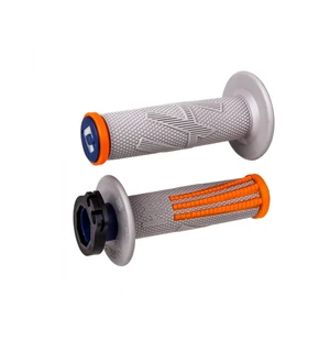 ODI EMIG PRO V2 Lock-On Grip Grey / Orange kuva