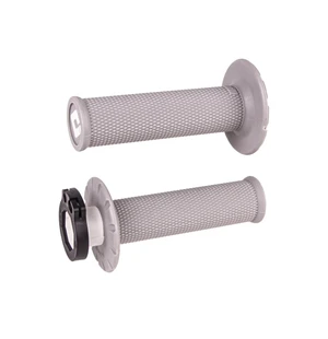 ODI No-Waffle MX V2 Lock-On Grip Grey Soft kuva