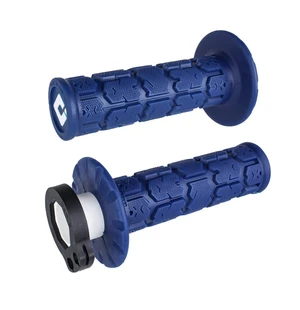 ODI ROGUE Off-Road Lock-On Grip Set Dark Blue kuva