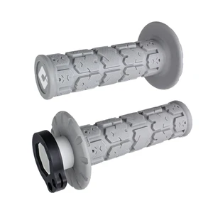 ODI ROGUE Off-Road Lock-On Grip Set Grey / Soft Compound kuva