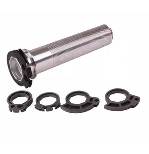 ODI Fusion Alloy Throttle Tube MX 7/8" SILVER Alloy with Teflon Internal Sleeve kuva