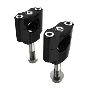 ODI MX BAR MOUNTS-OVERSIZED 1-1/8" (Drop-In Style) Shot Peened BLACK kuva