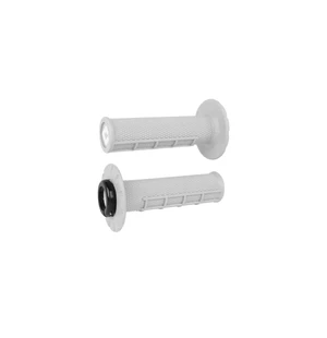 ODI Half-Waffle V2.1 ATV MX Grip 125mm Pro-Soft White/Black kuva