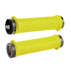 ODI LOCK-ON Grips Troy Lee Designs Signature Series Flo-Yellow W/Grey kuva