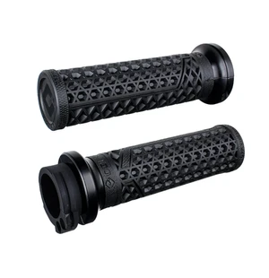 ODI Street Grips V-TWIN Lock-On VANS Signature-HD Cable BLACK/Matte Black kuva