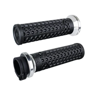 ODI Street Grips V-TWIN Lock-On VANS Signature-HD Cable BLACK/Silver kuva
