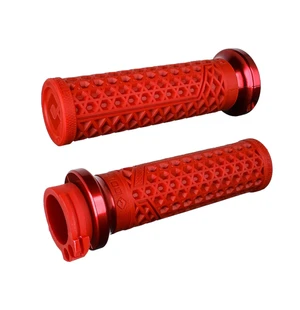 ODI Street Grips V-TWIN Lock-On VANS Signature-HD Cable Dark Red/Red kuva