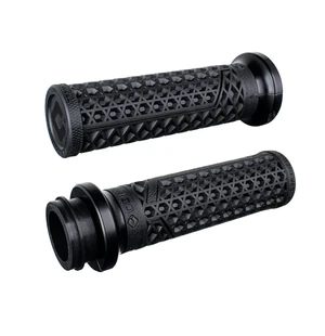 ODI Street Grips V-TWIN Lock-On VANS Signature-HD TBW BLACK/Matte Black kuva