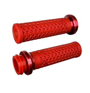 ODI Street Grips V-TWIN Lock-On VANS Signature-HD TBW Dark Red/Red kuva