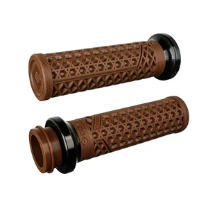 ODI Street Grips V-TWIN Lock-On VANS Signature-HD TBW BROWN/Black kuva