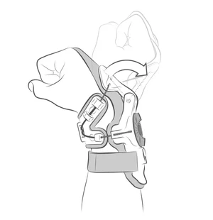 Mobius X8 Handledsstöd wire Kit image