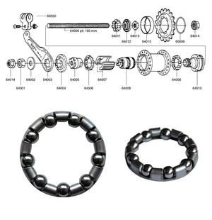 SHIMANO 1-v (CB-E110) kuularengas C kuva