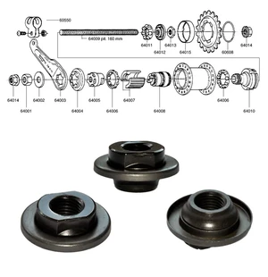 SHIMANO 1-v (CB-E110) kartio Pölysuojalla kuva
