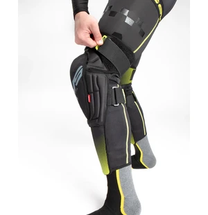 EVS TP199 Polvi-/säärisuojat Musta/Hi Vis kuva