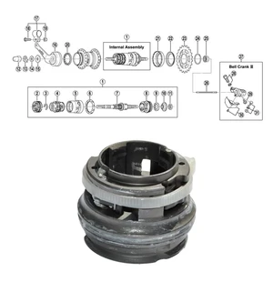 Drivare SHIMANO 3-vxl (SG-3C40) image