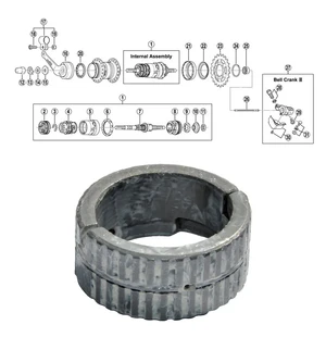 Bromsback SHIMANO 3-vxl (SG-3C40) image