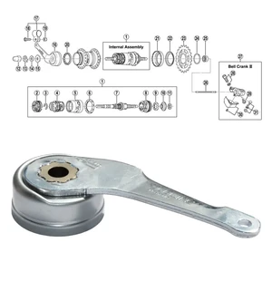 Bromsarm SHIMANO 3-vxl (SG-3C40) image