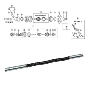 SHIMANO 3-v (SG-3C40) työntötanko kuva