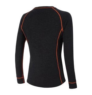 AMOQ 100% Merino Aluspaita Harmaa/Oranssi kuva