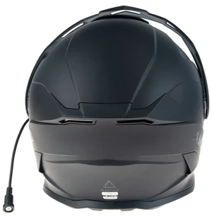 CLEAR SUMMER VISOR INCLUDED IN THE BOX Ballast has an effetive airvent on top of the head and on the chin part to keep you fresh and cool on your journey. A rugged and durable polykarbonate shell makes the helmet safe and confortable to use. Cheek pads a image