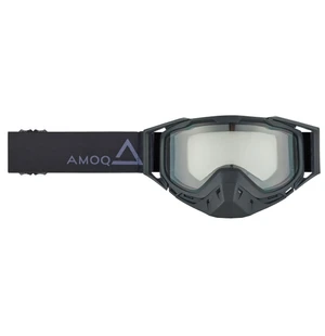 AMOQ Youth Snow Goggles Black-Grey clear lens kuva